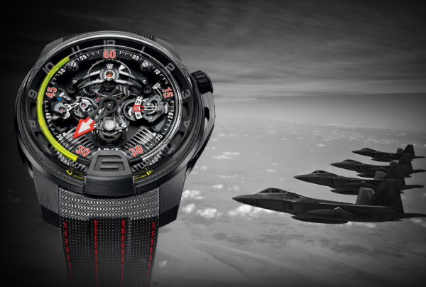 Jam Aviator dengan indeks berbentuk panah